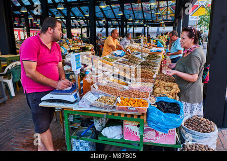 Albania, Tirana, Markata e Pishkut market Stock Photo