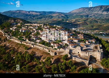 Albania, Berat province, Berat city, Unesco world heritage Stock Photo