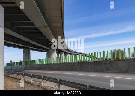 Isle of Sheppy roadbridge, Kent uk Stock Photo