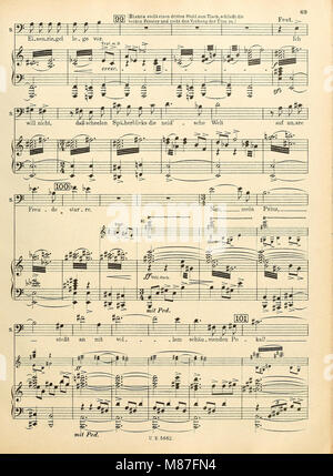 Eine florentinische Tragödie - Oper in einem Aufzug, Op. 16 (1916) (14780713831) Stock Photo