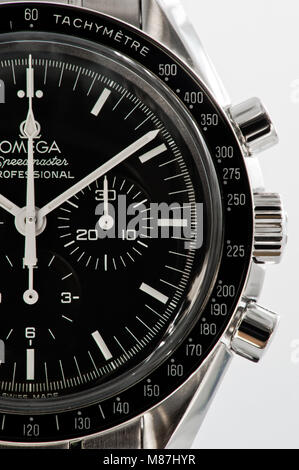 Crhonograph Omega Speedmaster Stock Photo