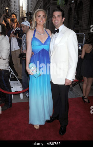 Vanessa Trump ansd Donald Trump Jr. at the 2010 Operation Smile Annual Gala at Cipriani, Wall Street in New York City. May 6, 2010. Credit: Dennis Van Tine/MediaPunch Stock Photo