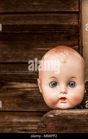 A baby dolls head Stock Photo - Alamy