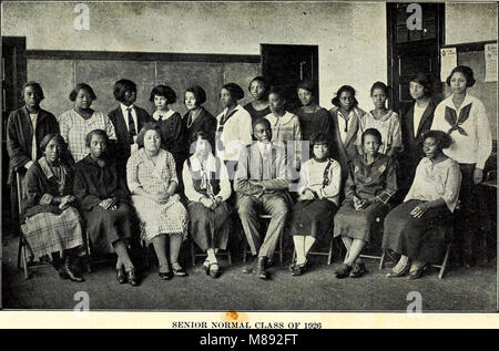 Elizabeth City State Teachers College Catalogues (1920) (14764519632) Stock Photo