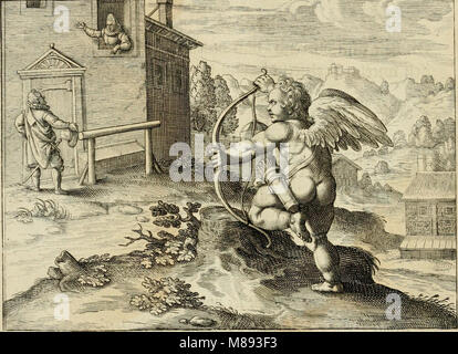 Emblemata amatoria = Afbeeldinghen van minne = Emblemes d'amour (1618) (14561443308) Stock Photo