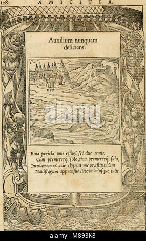 Emblemata Andreae Alciati, iurisconsulti clarissimi (1548) (14559302140) Stock Photo