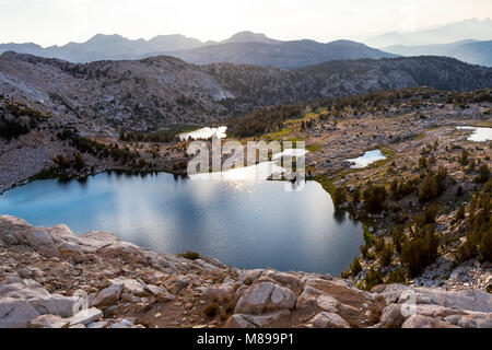 Silver Pass and Chief Lake along the John Muir Trail - Sierra Nevada ...