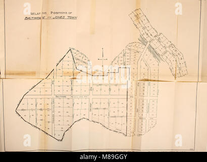 First records of Baltimore town and Jones' town (1905) (14593780740) Stock Photo