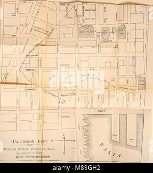 First records of Baltimore town and Jones' town (1905) (14780494915) Stock Photo