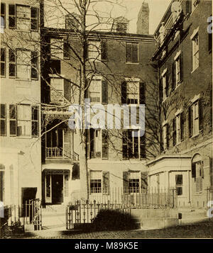 Forty of Boston's historic houses; a brief illustrated description of the residences of historic characters of Boston who have lived in or near the business section (1912) (14595089610) Stock Photo