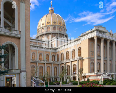 St.Mary's Sanctuary in Lichen, Greater Polandvoivodeship, Poland, Europe. Stock Photo