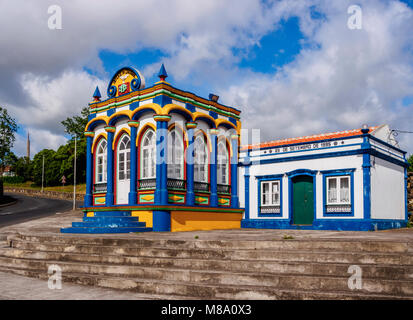 Imperio da Caridade, Empire of Holy Spirit, Praia da Vitoria, Terceira Island, Azores, Portugal Stock Photo