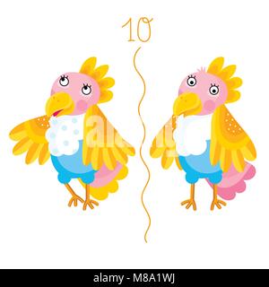 Vector Logic Game for Kids Stock Vector