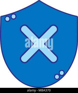 duo color key sign security protection access Stock Vector Image & Art ...