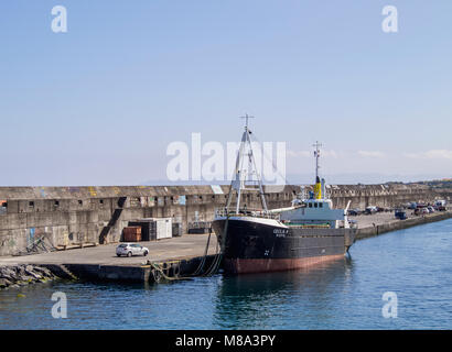 Port in Madalena, Pico Island, Azores, Portugal Stock Photo