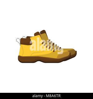 Hiking boot icon, vector Stock Vector