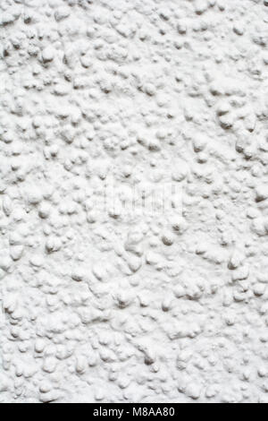 White painted textured wall Stock Photo