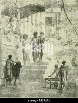 Die Komposition der pompejanischen Wandgemälde (1909) (14800337593) Stock Photo