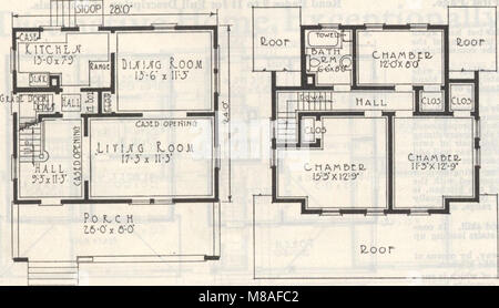 Gordon-Van Tine homes (1921) (14595590728) Stock Photo