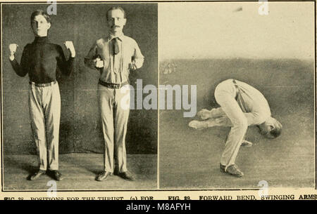 Graded calisthenic and dumb bell drills (1916) (14773188851) Graded calisthenic and dumb bell drills (1916) (14773188851)
