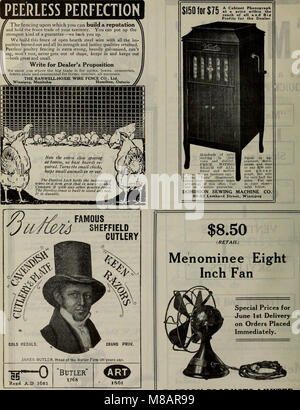 Hardware merchandising March-June 1917 (1917) (14597179768) Stock Photo