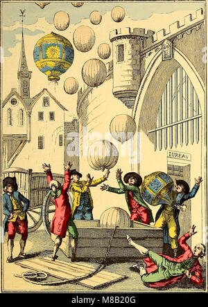 Histoire des ballons et des aéronautes célèbres (1887) (14771967021) Stock Photo