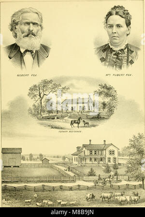 History of Shiawassee and Clinton counties, Michigan (1880) (14773127715) Stock Photo