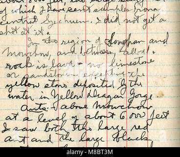 Diary, January 27, 1924 to September 21, 1924 (1924) (20707735339) Stock Photo