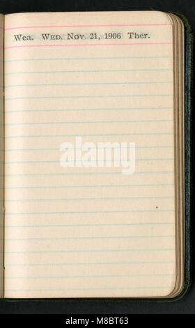 Diary, July 16-August 30, 1906 while collecting in Virginia and West Virginia (1906) (20274082953) Stock Photo