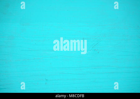 Blue faded painted wooden texture, background and wallpaper. Horizontal composition Stock Photo