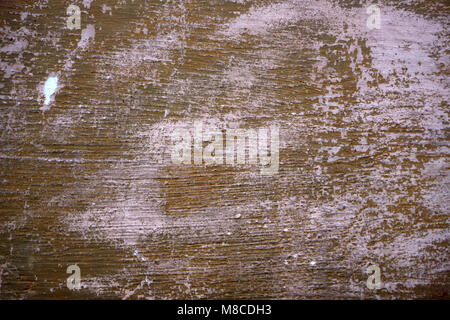 distressed brown pink wall Stock Photo