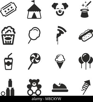 Fair Icons Stock Vector