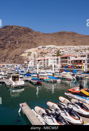 Port in Acantilados de los Gigantes, Tenerife Island, Canary Islands, Spain Stock Photo