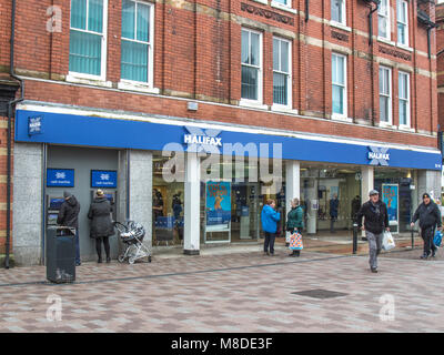 Halifax Building Society, Bradshawgate, Leigh Lancashire Stock Photo