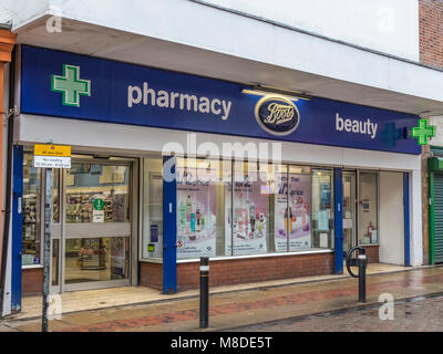 Boots Pharmacy Beauty Products High Street Hythe Kent UK Stock Photo ...