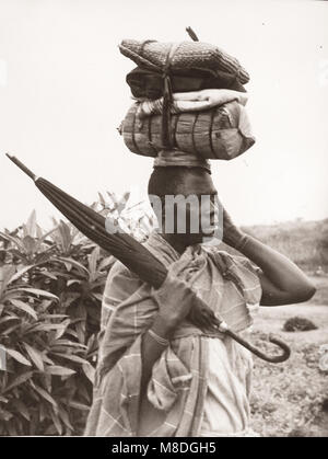 1940s East Africa - Uganda - Banyankole tribal group - Bahima Stock Photo