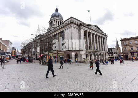 Nottingham City Center - England Stock Photo