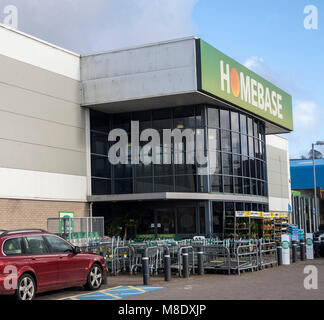 Homebase store in Honiton, Devon. Stock Photo