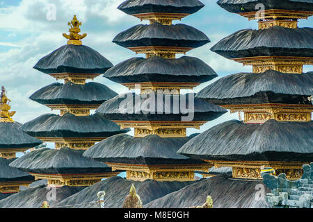 Holy Hindu symbol in Bali, Indonesia Stock Photo