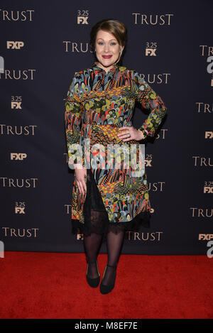 New York, USA . 15th March, 2018. Amber Nash attends the 2018 FX Annual All-Star Party at SVA Theater on March 15, 2018 in New York City. Credit: Erik Pendzich/Alamy Live News Stock Photo