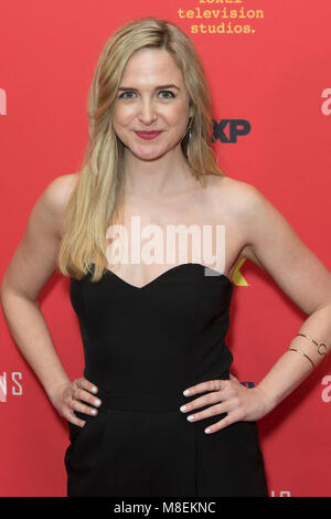 Clea Alsip attends FX The Americans season 6 premiere at Alice Tully