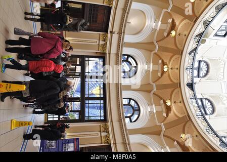 Blackpool, Lancashire,UK. January 21, 2018:  The Winter Gardens open day Stock Photo