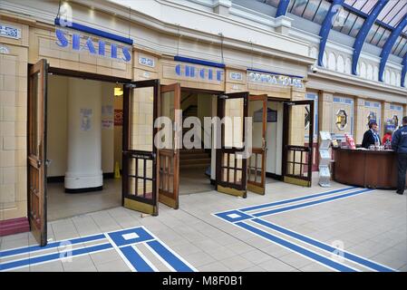 Blackpool, Lancashire,UK. January 21, 2018:  The Winter Gardens open day Stock Photo