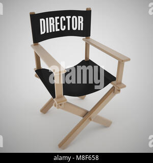 director chair Stock Photo