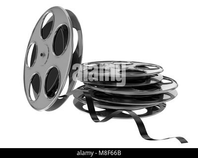 movie reel Stock Photo