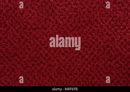 Saturated red fabric texture. Stock Photo