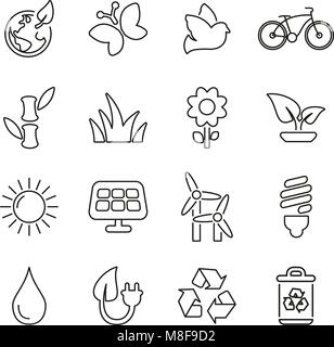 Easter Holiday Tradition & Culture Icons Thin Line Vector Illustration Set Stock Vector