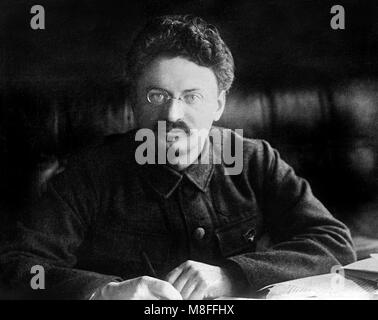 Leon Trotsky (1879-1940), c.1918 Stock Photo