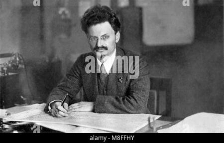 Leon Trotsky (1879-1940), c.1918 Stock Photo