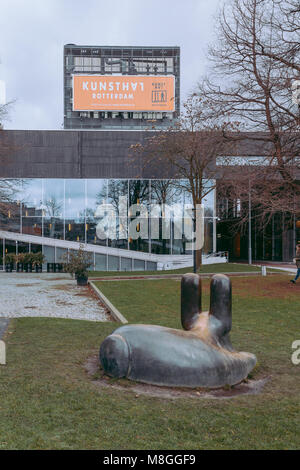 Kunsthal in Rotterdam, Netherlands. Designed by OMA (Rem Koolhaas) 1992 Stock Photo